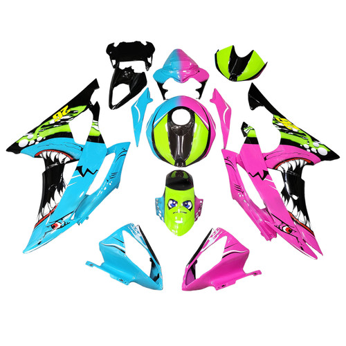 Yamaha YZFR6 YZF-R6 2008-2016 Fairing Kit Bodywork Plastic ABS Generic#305
