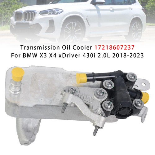 2018-2023 BMW X3 X4 xDriver 430i 2.0L Transmission Oil Cooler 17218514515 17218607237 Generic