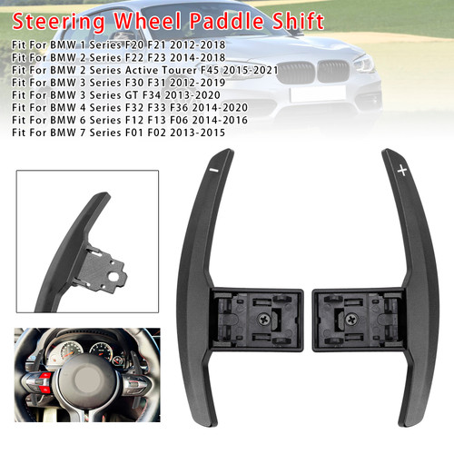2012-2021 BMW 1-7 Series Paddle Shifter Extension Aluminium Black Generic