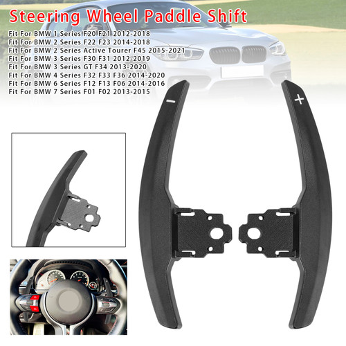 2012-2020 BMW F10 F12 F15 F16 Paddle Shifter Extension Black Generic