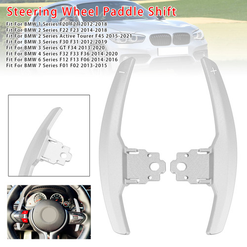 2014-2020 BMW F87 F80 F82 Paddle Shifter Extension Silver Generic