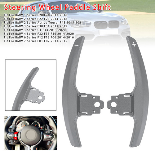 2012-2020 BMW F10 F12 F15 F16 Paddle Shifter Extension Grey Generic