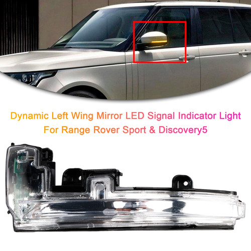 2013-2021 Land Rover Range Rover Sport (L494) Dynamic Left Wing Mirror LED Signal Indicator Light LR027945 Generic 2013-2021 Land Rover Range Rover Sport (L494) Dynamic Left Wing Mirror LED Signal Indicator Light LR027945 Generic