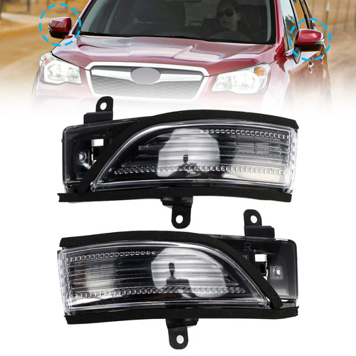 2012-2015 Subaru Forester Impreza Legacy Outback Left+Right Wing Mirror LED Signal Indicator Light 84401AJ000 84401AJ010 Generic 2012-2015 Subaru Forester Impreza Legacy Outback Left+Right Wing Mirror LED Signal Indicator Light 84401AJ000 84401AJ010 Generic