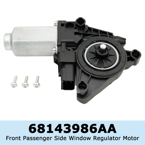 2011-2023 Dodge Charger Front Passenger Side Window Regulator Motor 68143986AA Generic
