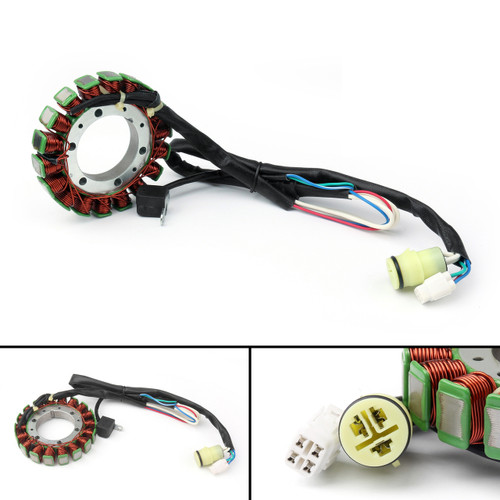 Magneto Generator Stator Coil For Yamaha YFM350X Wolverine 350 2WD (06-09) YFM45FX Wolverine 450 (06-10)