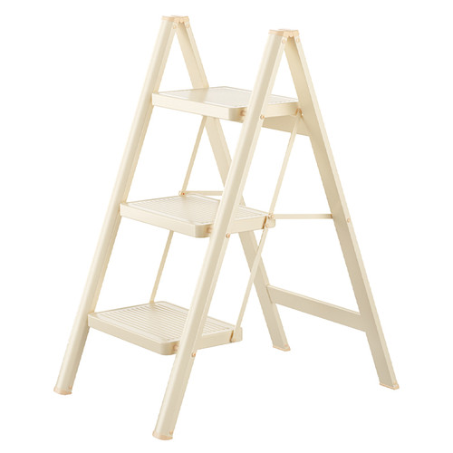 Multi functional Folding Ladder Large Cleaning White