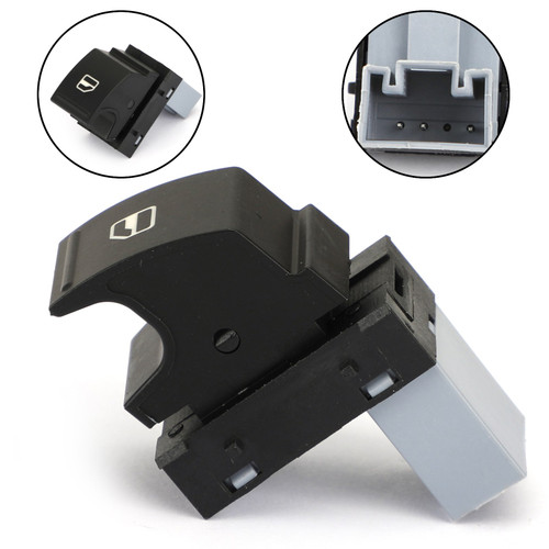 Passenger Electric Window Switch Control Button 5J0959855 for VW Eos Skoda Fabia