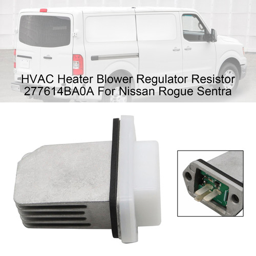 2012-2017 Nissan NV1500 NV2500 NV3500 HVAC Heater Blower Regulator Resistor 277614BA0A Generic
