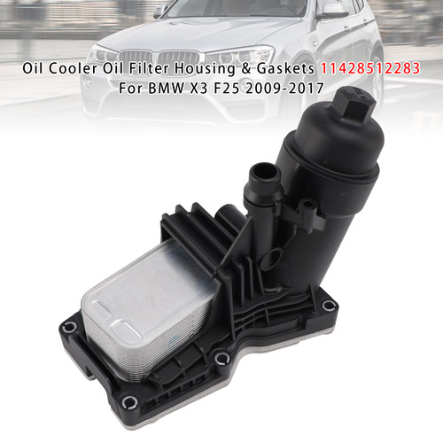 2008-2017 BMW 1 2 3 4 5 X1 X3 Oil Cooler Oil Filter Housing & Gaskets 11428512283 Generic