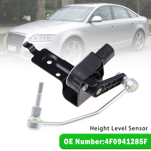 2005-2011 Audi A6 Quattro S6 Front Left Headlight Level Sensor 4F0941285F Generic