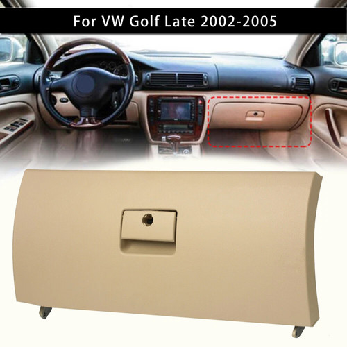 2002-2012 VW Golf Jetta Wagon Dash Glove Box Door Lid Cover Beige 1J1857121A Generic