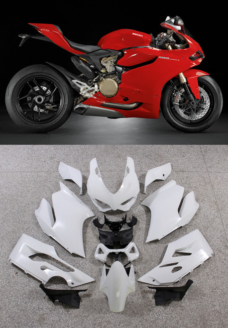 Fairings Ducati 1199 Panigale Red 1199 Racing (2012-2015)