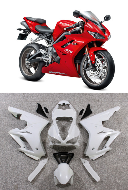 Fairings Triumph Daytona 675 Red Daytona Racing (2009-2012)
