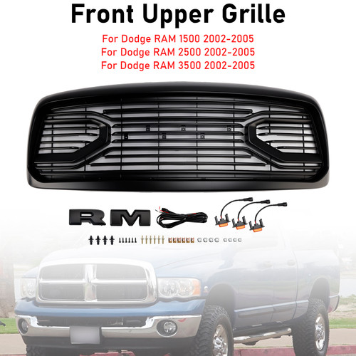 2002-2005 Dodge RAM 1500 2500 3500 Front Bumper Grille Generic