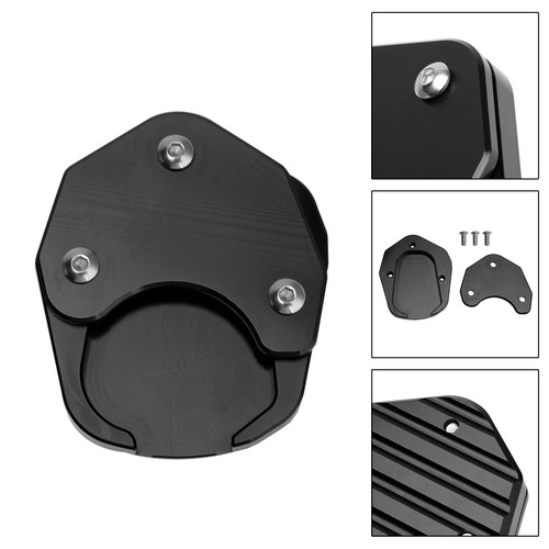 Kickstand Enlarge Plate Pad fit for Tiger Sport 660 2022-2025 Black