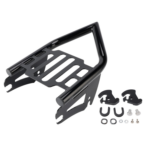 2009-2025 Road King Detachable Mounting Rear Luggage Rack Carrier Generic
