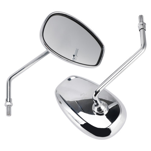 1997-2012 Suzuki Rearview Mirrors Left and Right M10 Chrome Generic