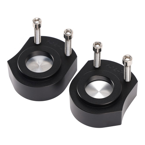 2006-2024 Kawasaki ZZR1400 ZX14R CNC Handlebar risers 25mm with offset 13mm Black Generic