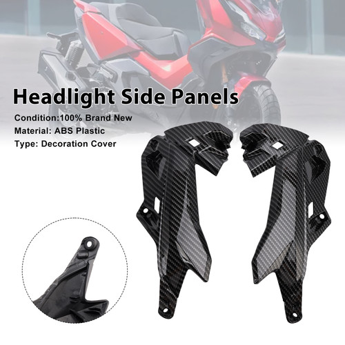 2022-2025 Honda ADV 350 Headlight Side Panels Carbon Generic