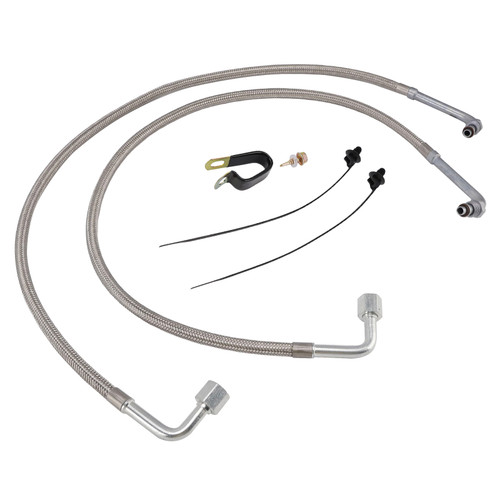 2003-2008 Polaris Magnum Trail Boss 330 2Pcs Oil Cooler Lines Oil Hose 2204030 Generic