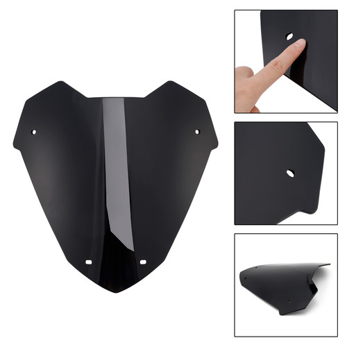 2023-2024 YAMAHA X-MAX 300 Windshield WindScreen Black Generic
