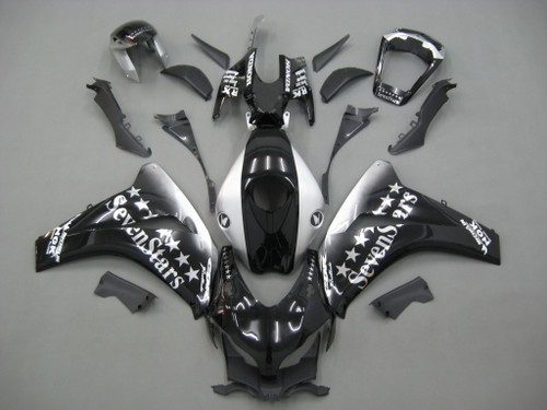 Fairings Honda CBR1000 RR Black SevenStars Racing (2008-2011) Fairings Honda CBR1000 RR Black SevenStars Racing (2008-2011)