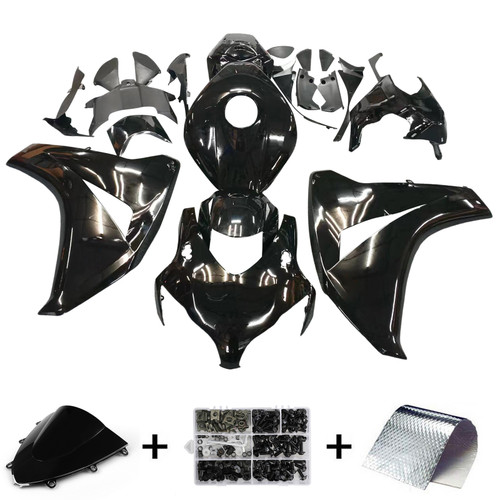 2008-2011 Honda CBR1000RR Amotopart Fairings All Black CBR Racing Customs Fairing