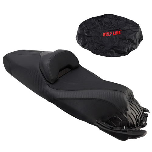 2022-2025 Honda Adv350 Rider Passenger Seat Complete Backrest Pad Black Generic