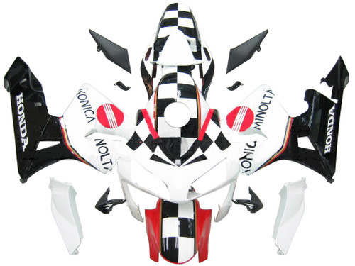Fairings Honda CBR 600 RR Konica Checker Design Racing (2003-2004) Fairings Honda CBR 600 RR Konica Checker Design Racing (2003-2004)