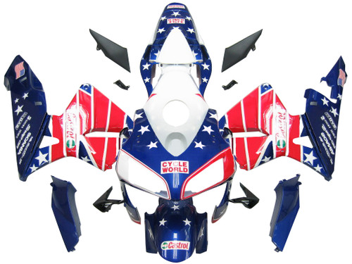 Fairings Honda CBR 600 RR USA Flag Castrol Racing (2003-2004) Fairings Honda CBR 600 RR USA Flag Castrol Racing (2003-2004)
