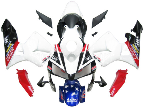 Fairings Honda CBR 600 RR Multi-Color Flag Racing (2003-2004) Fairings Honda CBR 600 RR Multi-Color Flag Racing (2003-2004)