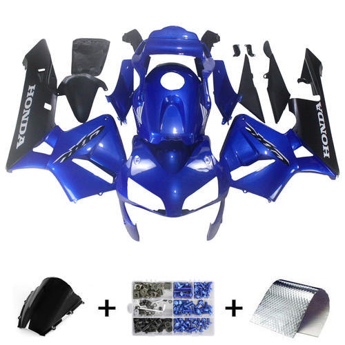 Fairings Honda CBR 600 RR Blue & Black CBR Racing (2003-2004)