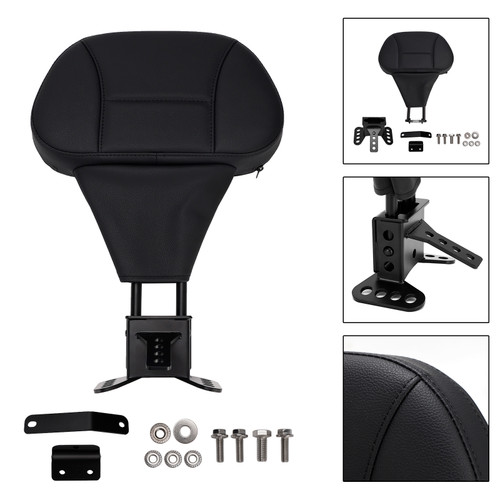 2009-2025 Touring Street Glide Electra Road Glide Road King Tri Glide Driver Sissy Bar Backrest Wing pattern Generic