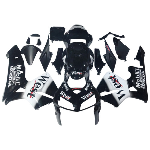 Fairings Honda CBR 600 RR Black West Racing (2005-2006) Fairings Honda CBR 600 RR Black West Racing (2005-2006)
