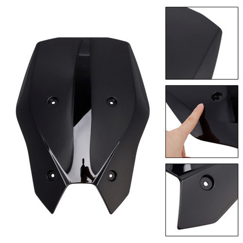 2025- Kawasaki Z900 Z 900 Windshield Windscreen Black Generic