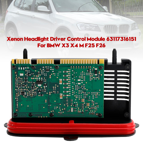 2009-2018 BMW X3 X4 2.0L 3.0L Xenon Headlight Driver Control Module 63117316151 Generic