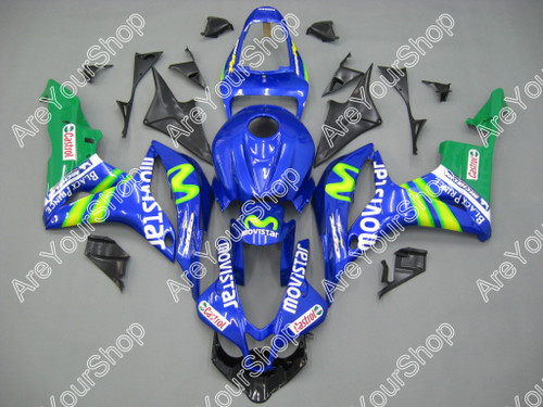 Fairings Honda CBR 600 RR Blue & Green Movistar Racing (2007-2008) Fairings Honda CBR 600 RR Blue & Green Movistar Racing (2007-2008)