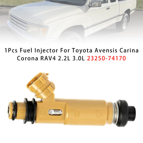 1994-2003 Toyota Avensis Carina Corona RAV4 2.2L 3.0L 1Pcs Fuel Injector 23250-74170