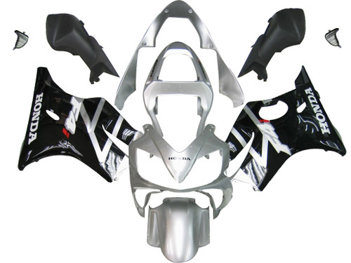 Fairings Honda CBR 600 F4i Silver & Black F4i Racing (2001-2003) Fairings Honda CBR 600 F4i Silver & Black F4i Racing (2001-2003)
