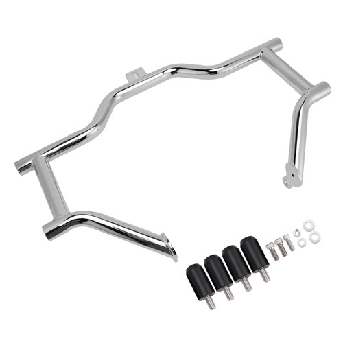 2009-2024 Harley Road King Engine Guard Crash Bar&Fairing Bracket Kit Chrome Generic
