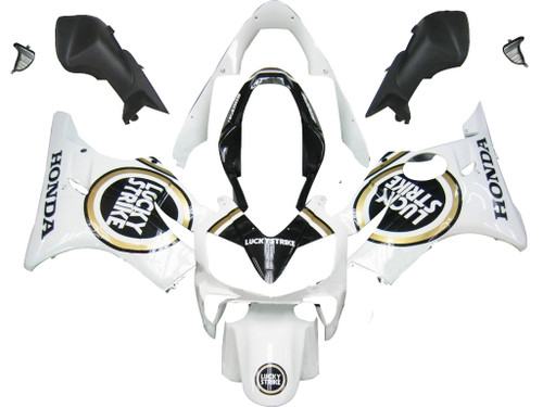 Fairings Honda CBR 600 F4i White Lucky Strike Racing (2004-2007)