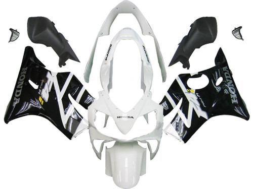 Fairings Honda CBR 600 F4i  White & Black F4i Racing (2004-2007)