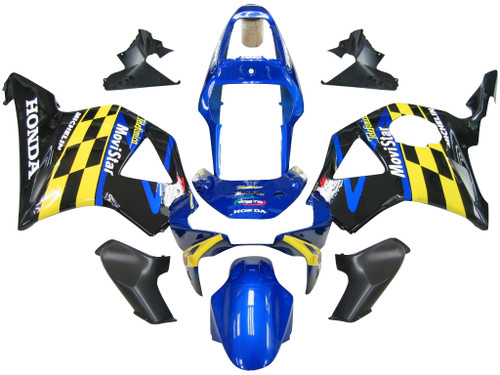 Fairings Honda CBR 954 RR Multi-Color Checker Movistar Racing (2002-2003)