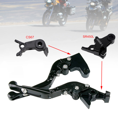2024-2026 VOGE DS900X 900DSX Adjustable Folding Extendable Racing Brake & Clutch Levers Black Generic
