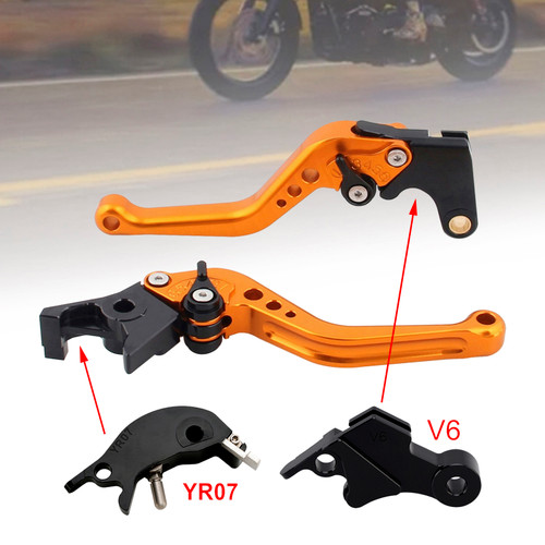 2024-2025 YAMAHA XSR900 XSR900GP MT-09 MT-09SP Short Clutch Brake Lever Gold Generic