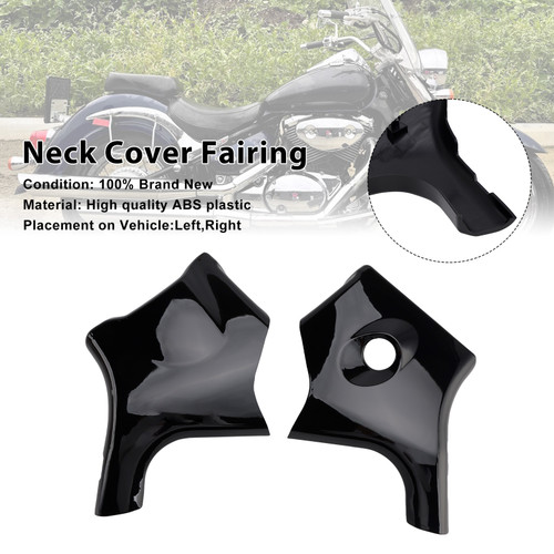 2001-2004 Suzuki Volusia VL400/800 Neck Cover Fairing Black Generic