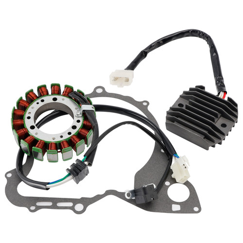 2004-2011 Yamaha XVS650 V-Star Generator Stator Regulator And Gasket Kit Generic