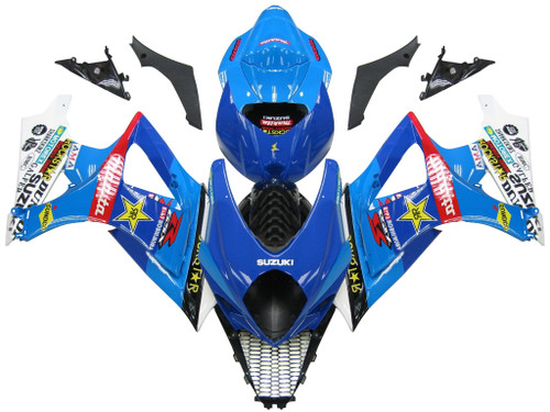 Fairings Suzuki GSXR 1000 Blue Rockstar  Racing  (2007-2008) Fairings Suzuki GSXR 1000 Blue Rockstar  Racing  (2007-2008)
