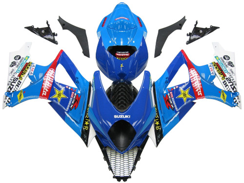 Fairings Suzuki GSXR 1000 Blue Rockstar  Racing  (2007-2008)